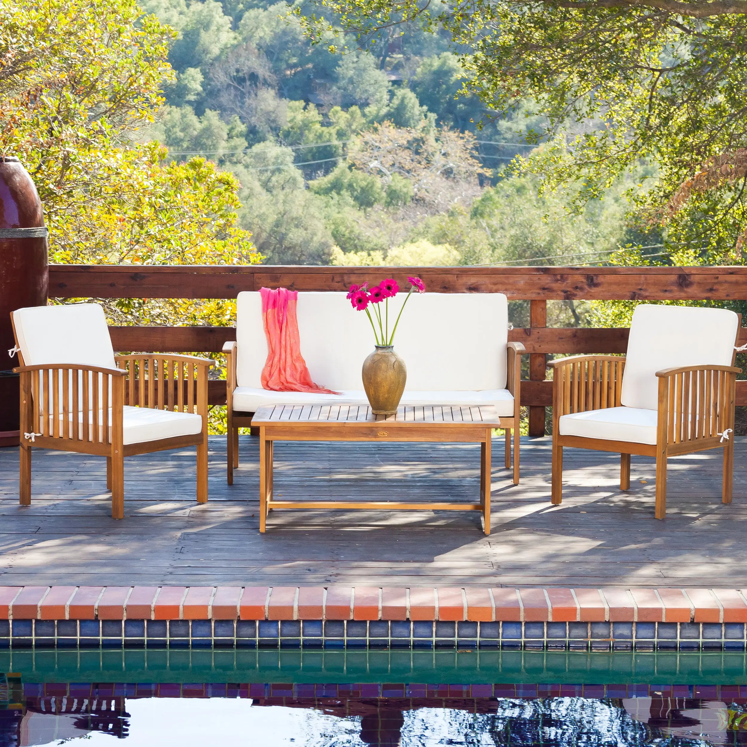 Modern Outdoor Conversation Set