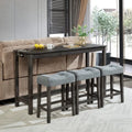 Modern 4-Piece Bar Table Set