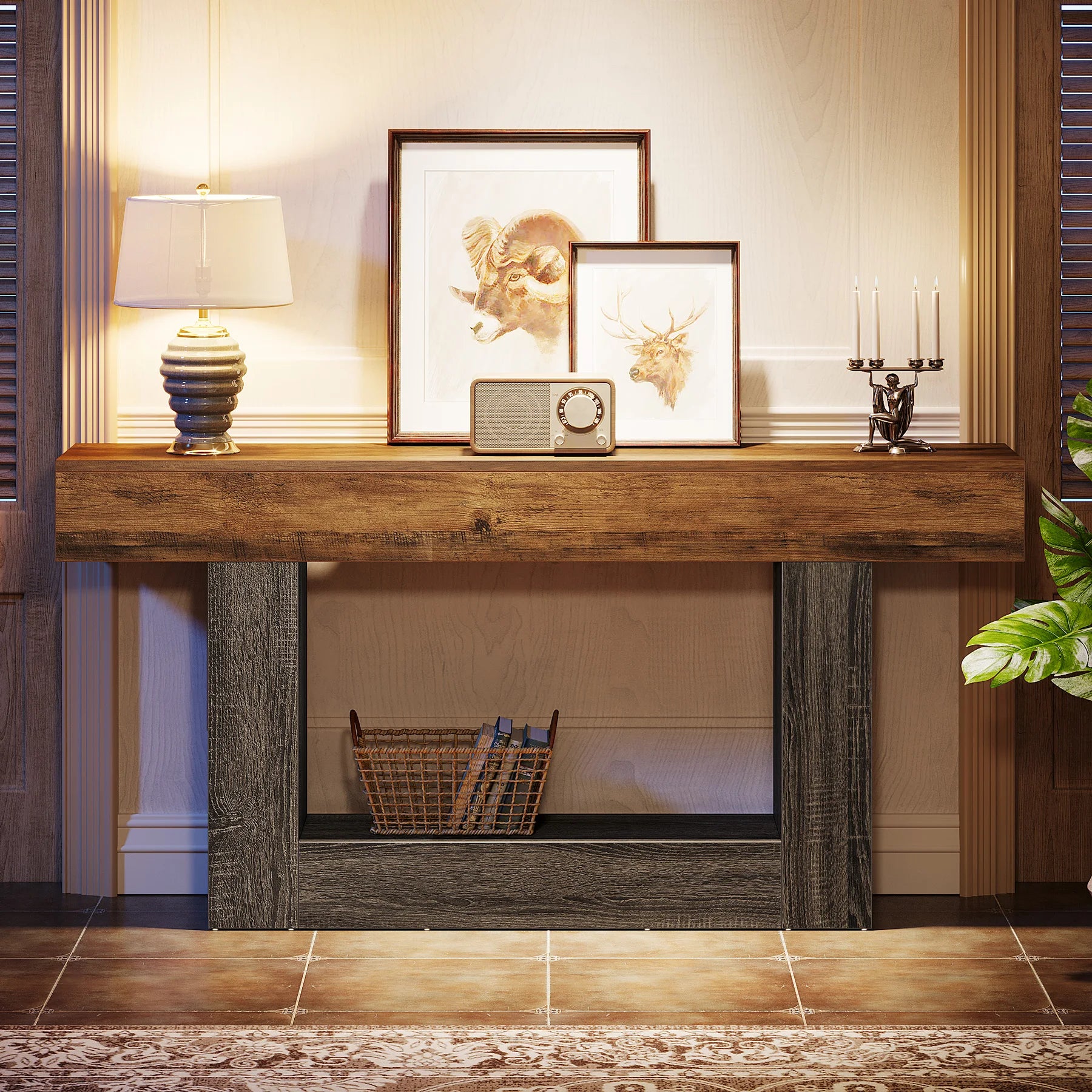 Modern Narrow Console Table