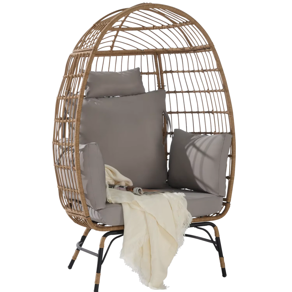 Modern Rattan Outdoor Egg Chair
