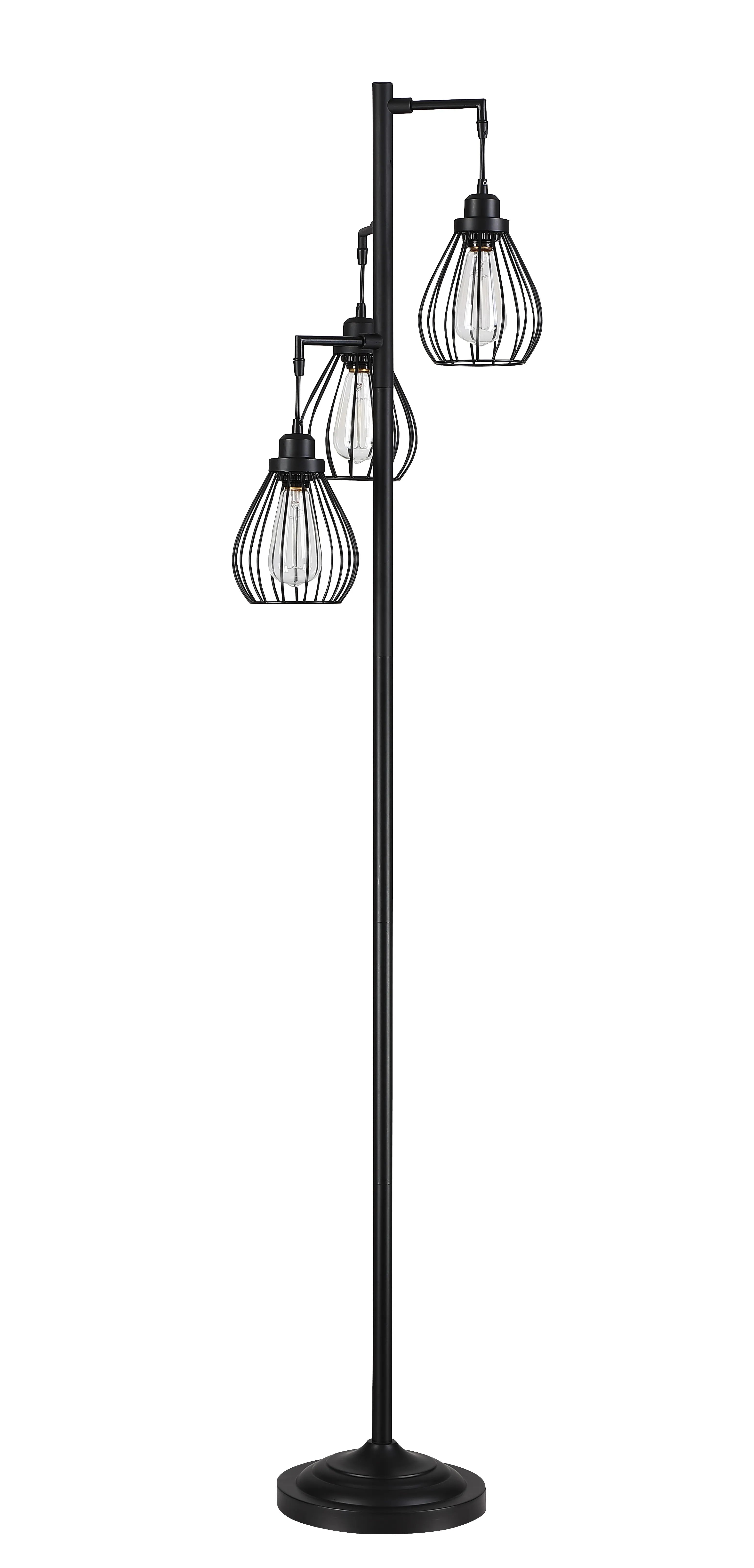 Farmhouse Industrial Floor Lamp