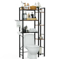 Elevated Over-Toilet Storage Rack