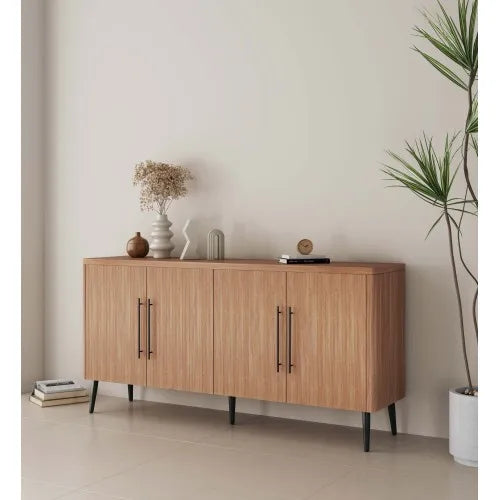 Modern 4-Door Sideboard