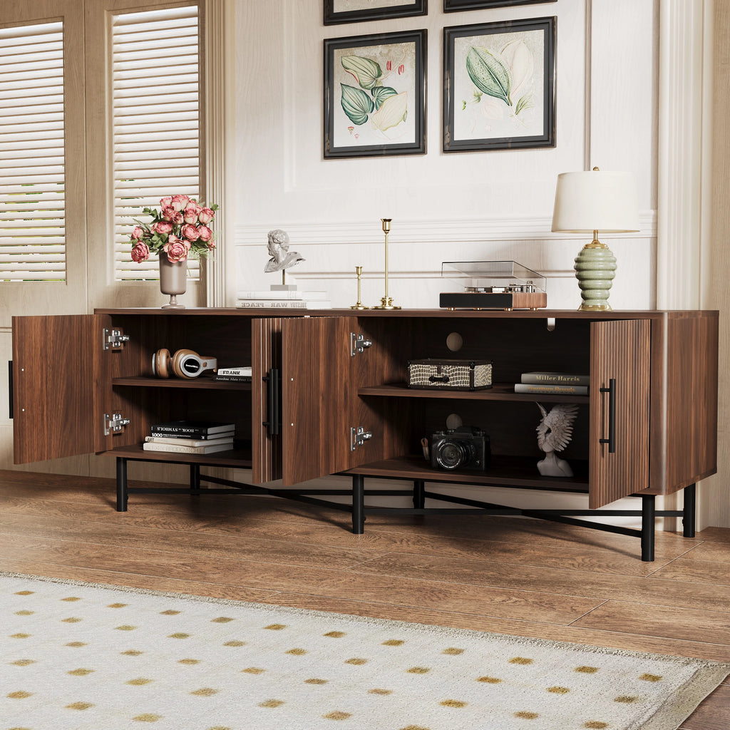 Modern Luxury Wood TV Stand