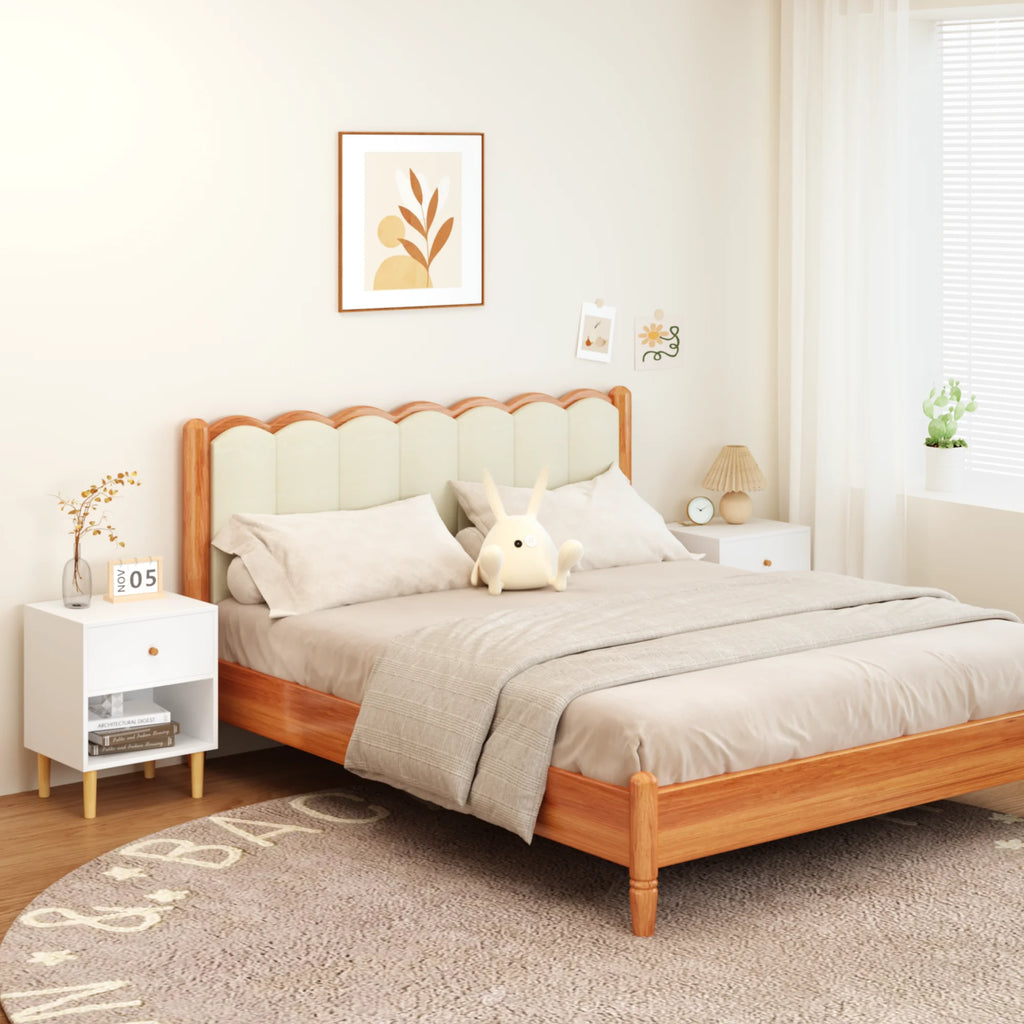 Refined Wood Nightstand