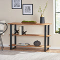 Rustic Solid Wood Console Table