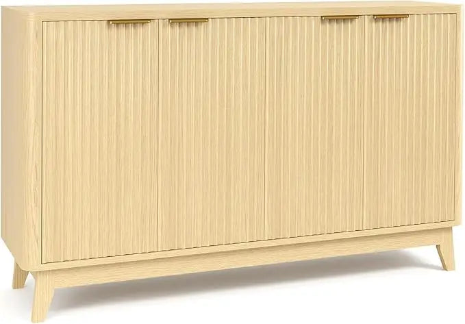 Artisan Fluted Oak Sideboard