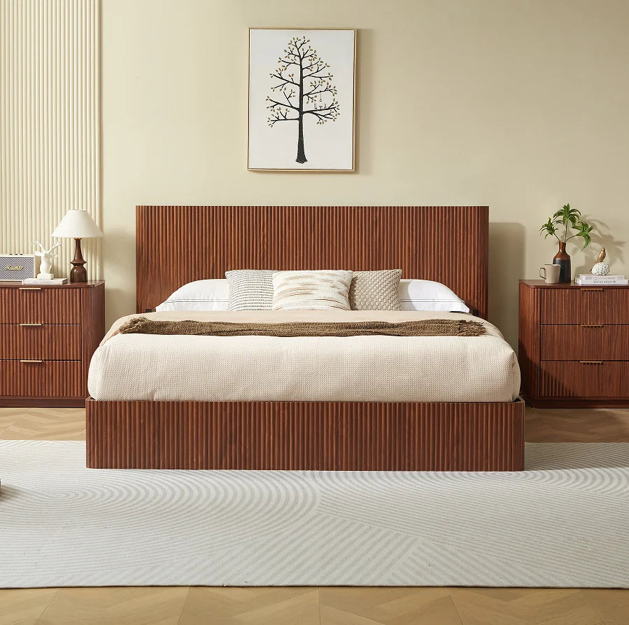 Classical Selling Bedroom Furniture King Size Lift up Storage Bed Frame Faddish Postmodernism Bed