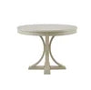Modern  Round Dining Table, Solid Wood Finish Classic Design for Dining Room