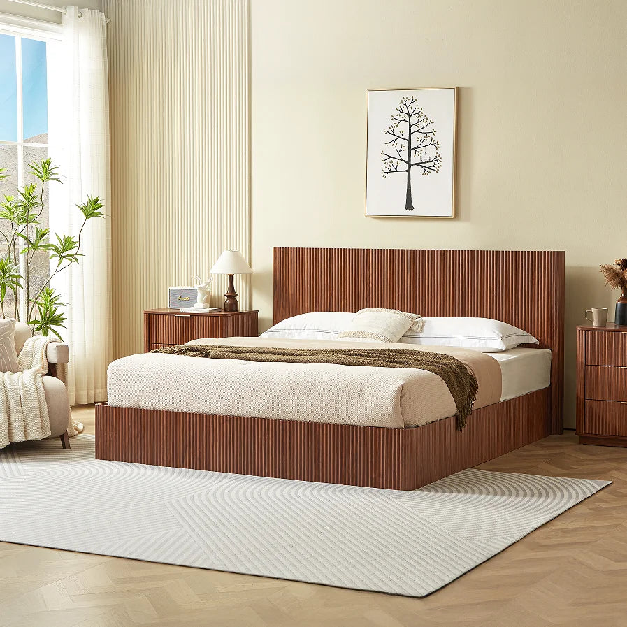 Classical Selling Bedroom Furniture King Size Lift up Storage Bed Frame Faddish Postmodernism Bed