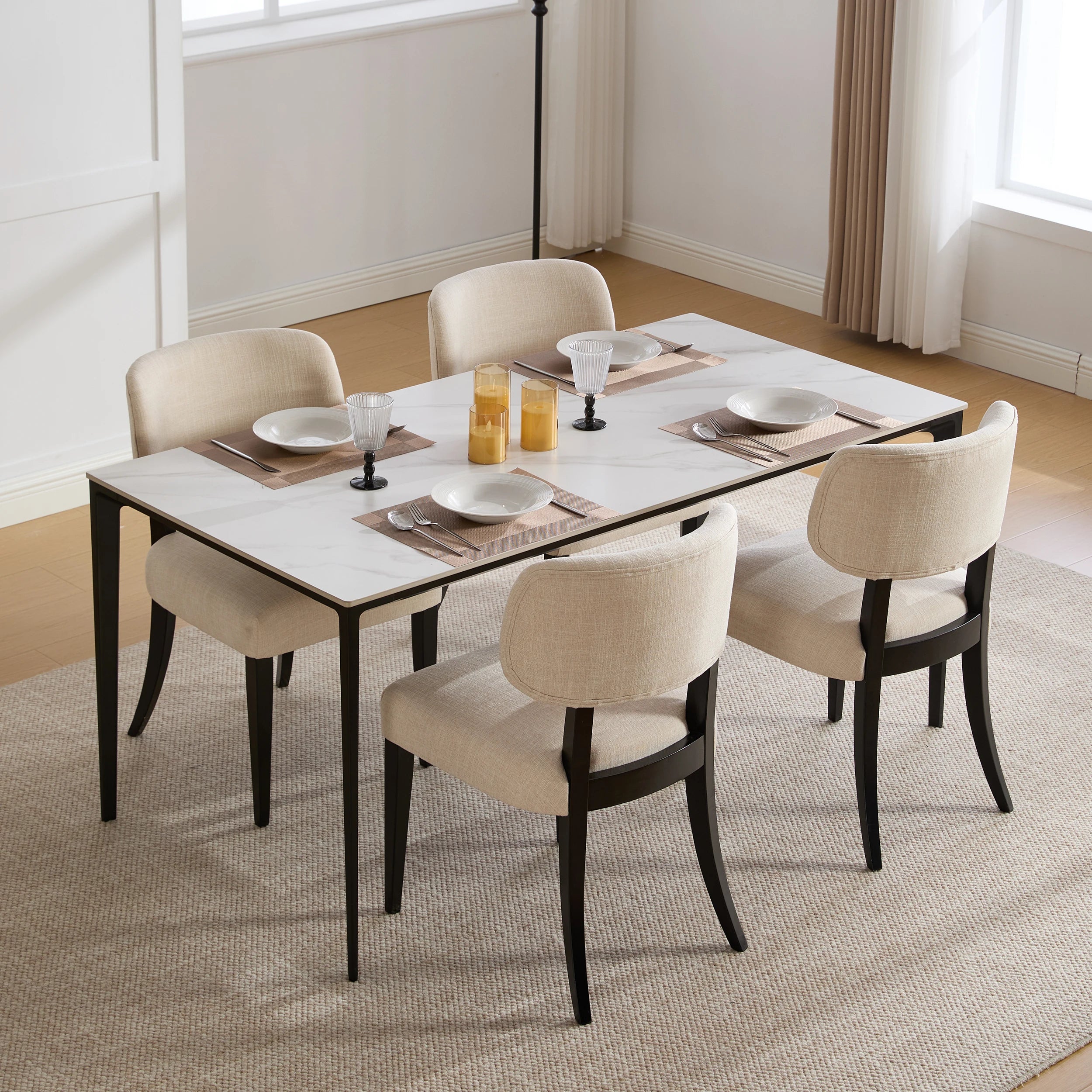 Contemporary Accent Chair Set