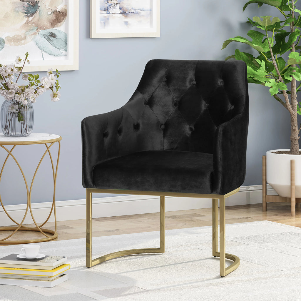 Modern Fabric Dining Chair