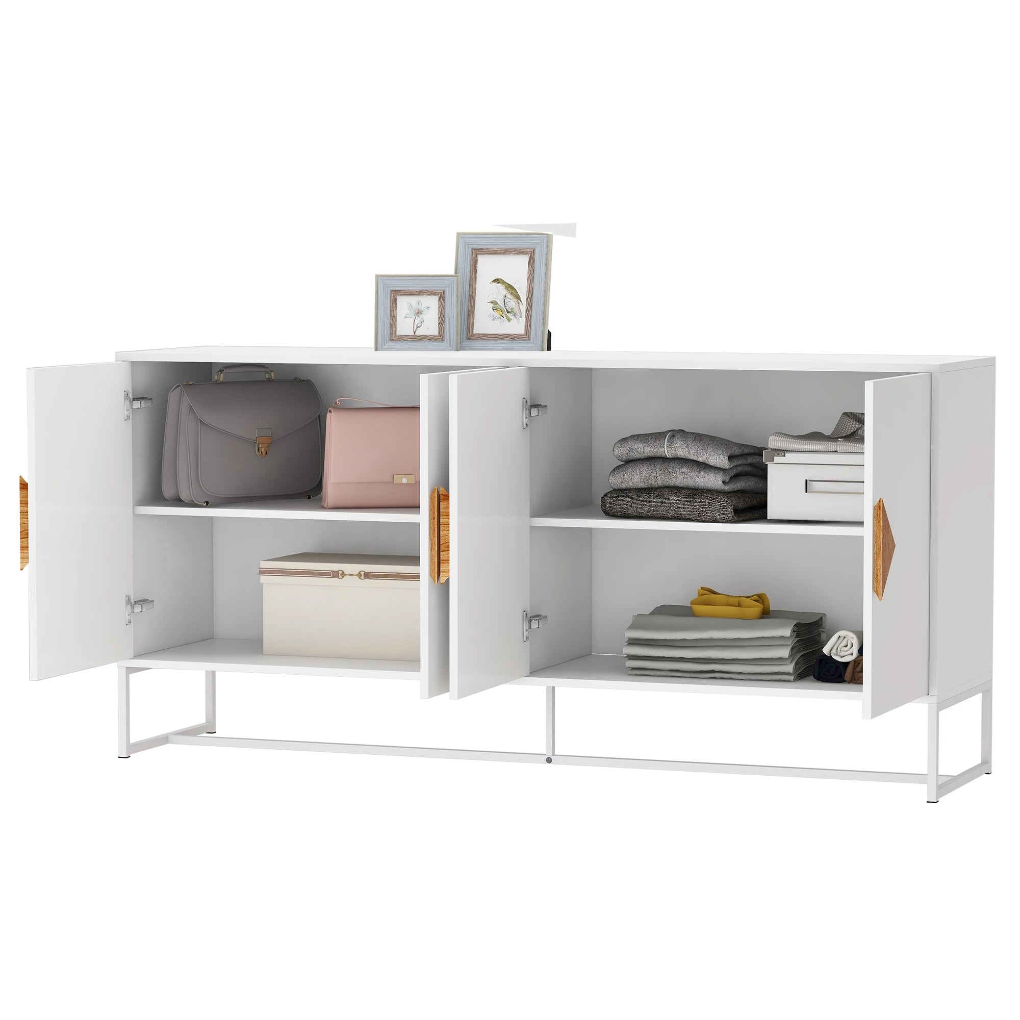 Modern Solid Wood Sideboard