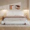 Wholesale Modern Adjustable Upholstered Storage Bed Queen Size Eco-Friendly Fabric Frame for Apartment Bedroom