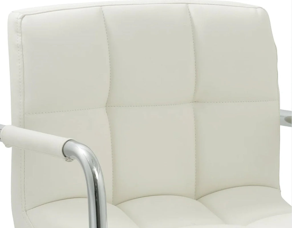 Modern Adjustable Swivel Bar Stools (Set of 2)