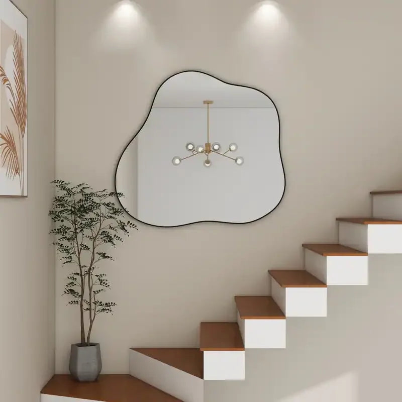 Asymmetrical Decorative Mirror