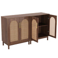 Rustic Rattan Sideboard