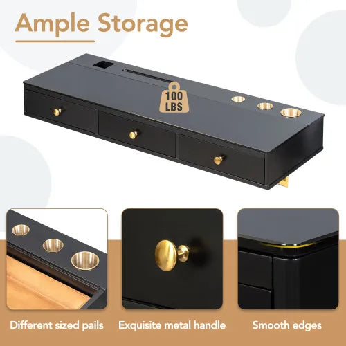 Modern Solid Wood Floating Shelf