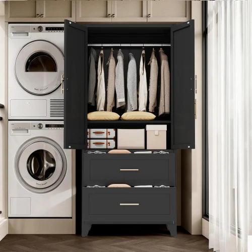 Modern Steel Wardrobe Cabinet