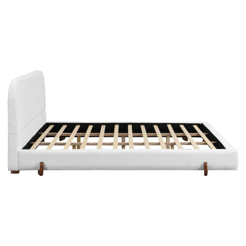 Wholesale Modern Adjustable Upholstered Storage Bed Queen Size Eco-Friendly Fabric Frame for Apartment Bedroom