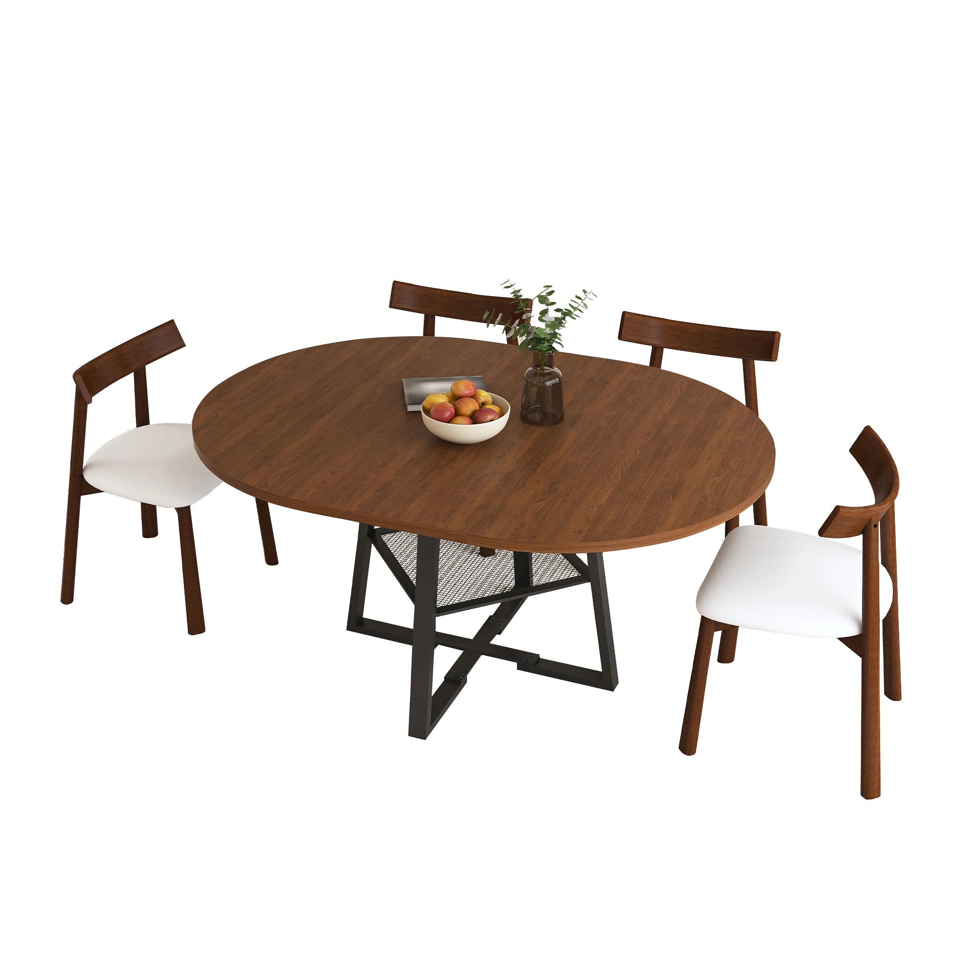Modern Extendable Dining Table Set
