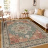 Vintage Washable Area Rug