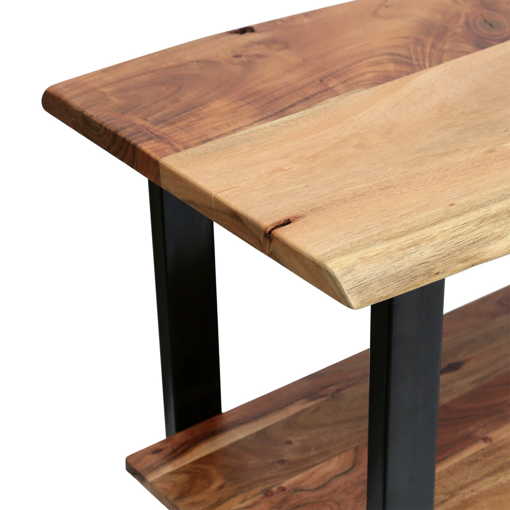 Rustic Solid Wood Console Table