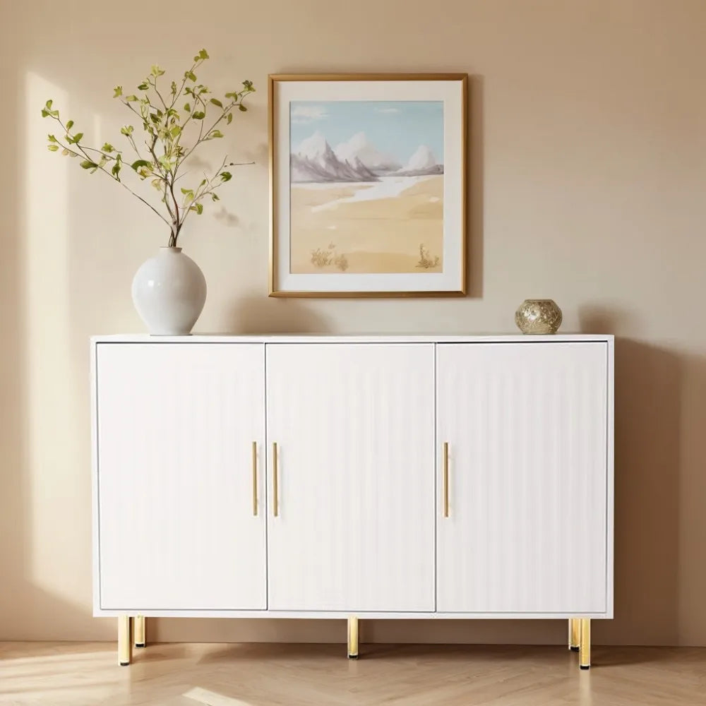 Modern 3-Door Storage Cabinet