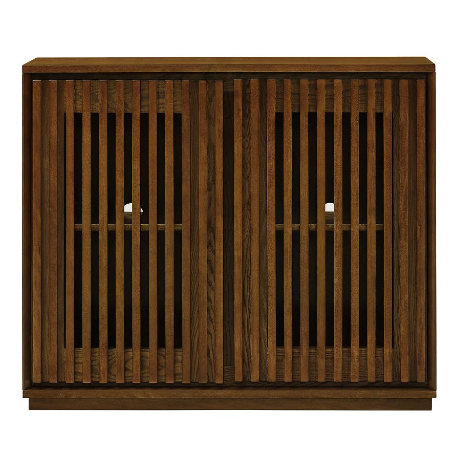 Mid-Century Modern Fluted Sideboard