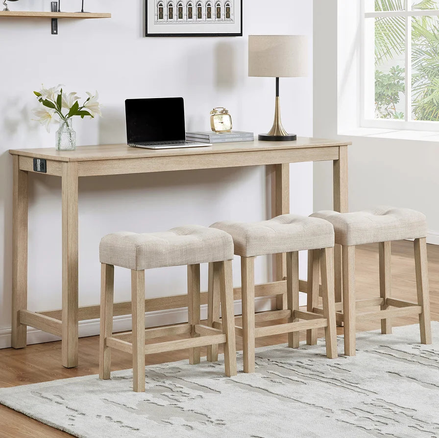 Modern 4-Piece Bar Table Set