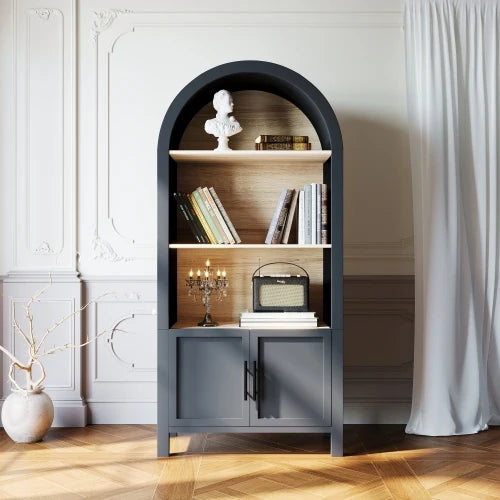 Modern Arched Bookshelf