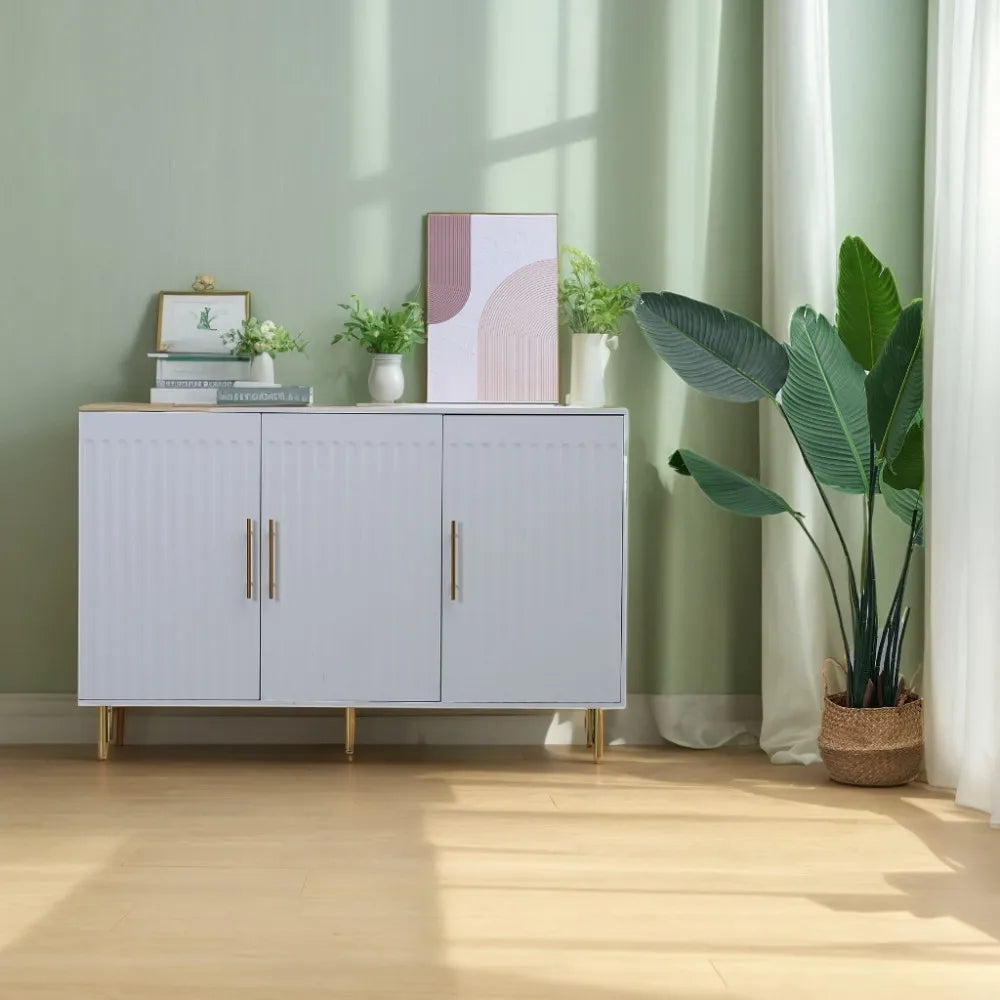 Modern 3-Door Storage Cabinet