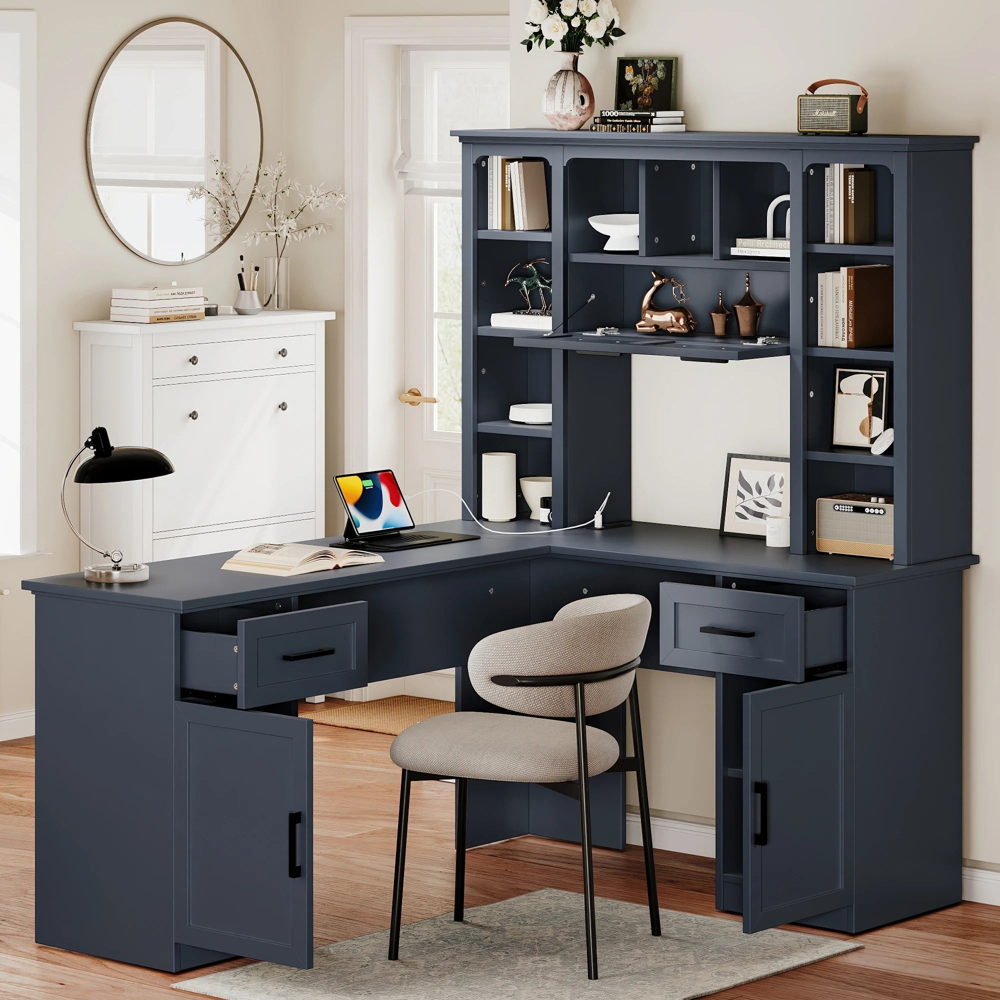 Modern Corner Office Desk