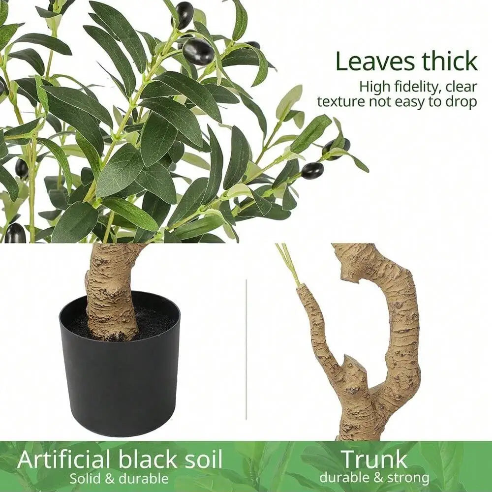 Realistic Indoor Floor Plant