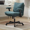 Luxury Comfortable Home Office 300Lbs Soft Wide-Seat Executive Ergonomic Cross Legged Office Chair